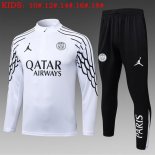 Bambino Felpa Allenamento PSG 2025/2026 Bianco 4