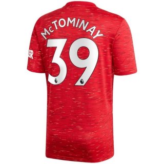 Maglia Manchester United NO.39 McTominay Prima 2020/2021 Rosso