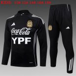 Bambino Felpa Allenamento Argentina 2025/2026 Nero 5