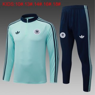 Bambino Felpa Allenamento Germania 2026/2027 Verde 2
