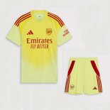 Maglia Arsenal Prima Bambino Portiere 2025/2026