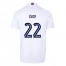 Maglia Real Madrid Prima NO.22 Isco 2020/2021 Bianco