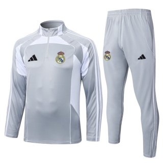 Felpa Allenamento Real Madrid 2026/2027 Grigio