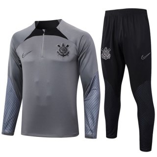 Felpa Allenamento Corinthians 2024/2025 Grigio 5 Felpa Allenamento Corinthians 2024/2025 Grigio 5