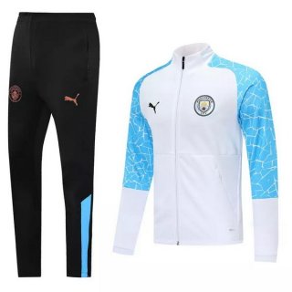 Giacca Manchester City 2020/2021 Blu Bianco