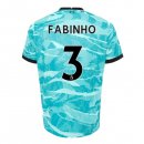 Maglia Liverpool NO.3 Fabinho Seconda 2020/2021 Blu