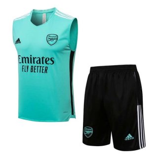 Maglia Arsenal Senza Maniche 2022 Verde Nero