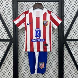 Maglia Atletico Madrid Prima Bambino 2025/2026 Maglia Atletico Madrid Prima Bambino 2025/2026