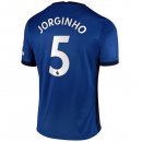 Maglia Chelsea NO.5 Jorginho Prima 2020/2021 Blu