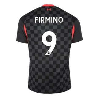 Maglia Liverpool NO.9 Firmino Terza 2020/2021 Nero