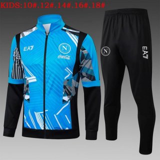 Bambino Giacca Napoli 2025/2026 Blu