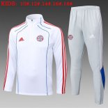 Bambino Felpa Allenamento Bayern Monaco 2025/2026 Bianco 5