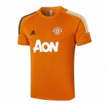Maglia Formazione Manchester United 2020/2021 Arancione