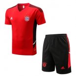 Maglia Formazione Bayern Monaco Set Completo 2022-2023 Rosso