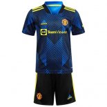 Maglia Manchester United Terza Bambino 2021/2022