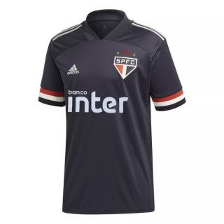 Thailandia Maglia São Paulo Terza 2020/2021 Nero Thailandia Maglia São Paulo Terza 2020/2021 Nero