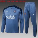 Bambino Felpa Allenamento PSG 2026/2027 Grigio Bambino Felpa Allenamento PSG 2026/2027 Grigio