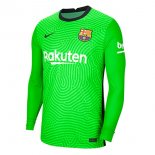 Thailandia Maglia Barcellona Portiere ML 2020/2021 Verde