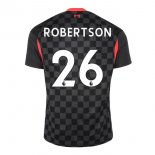 Maglia Liverpool NO.26 Robertson Terza 2020/2021 Nero