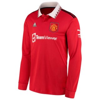 Tailandia Maglia Manchester United Prima ML 2022/2023