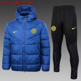 Piumino Inter Milan Set Completo 2024/2025 Blu Piumino Inter Milan Set Completo 2024/2025 Blu