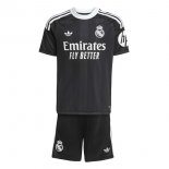 Maglia Real Madrid Portiere Bambino 2025/2026 Nero