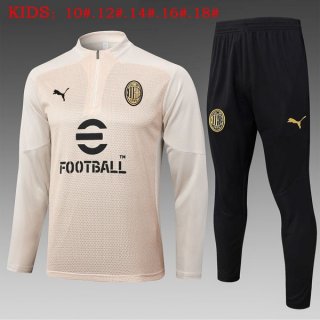 Bambino Felpa Allenamento AC Milan 2025/2026 Giallo 5