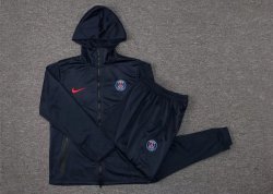 Felpa Cappuccio Paris Saint Germain 2021/2022 Blu Navy