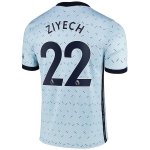 Maglia Chelsea NO.22 Ziyech Seconda 2020/2021 Blu Maglia Chelsea NO.22 Ziyech Seconda 2020/2021 Blu