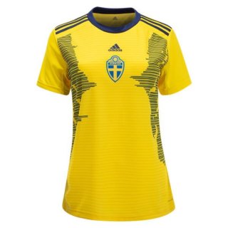 Maglia Svezia Prima Donna 2019 Giallo