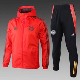 Giacca a vento Bayern Monaco Set Completo 2025/2026 Rosso