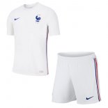 Maglia Francia Seconda Bambino 2020 Bianco