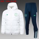 Piumino Ajax Set Completo 2024/2025 Bianco