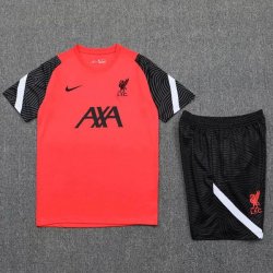 Maglia Formazione Liverpool Set Completo 2020/2021 Rosso Nero