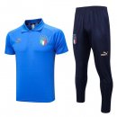 Polo Italia Set Completo 2023/2024 Blu 4