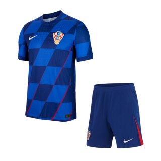 Maglia Croazia Seconda Bambino 2024