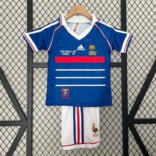 Maglia Francia Prima Retro Bambino 1998