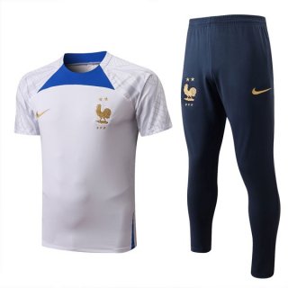 Maglia Francia Set Completo 2022-2023 Bianco Maglia Francia Set Completo 2022-2023 Bianco