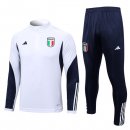 Felpa Allenamento Italia 2023/2024 Bianco