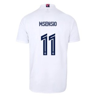 Maglia Real Madrid Prima NO.11 Asensio 2020/2021 Bianco Maglia Real Madrid Prima NO.11 Asensio 2020/2021 Bianco