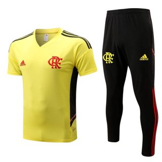 Maglia Flamengo Set Completo 2022-2023 Giallo