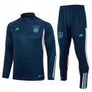 Felpa Allenamento Ajax 2023/2024 Blu