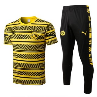 Maglia Borussia Dortmund Set Completo 2022-2023 Giallo