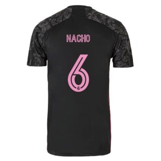 Maglia Real Madrid Terza NO.6 Nacho 2020/2021 Nero