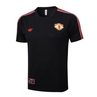 Maglia Formazione Manchester United 2025/2026 Nero 3 Maglia Formazione Manchester United 2025/2026 Nero 3