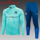 Bambino Felpa Marseille 2024 Verde Blu