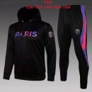 Bambino Felpa Cappuccio Paris Saint Germain 2022 Nero Rosa 1