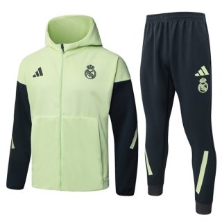 Giacca Cappuccio Real Madrid 2026/2027 Verde