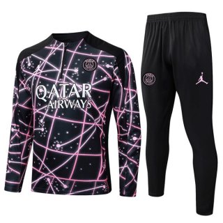 Felpa Allenamento PSG 2025/2026 Rosa 3 Felpa Allenamento PSG 2025/2026 Rosa 3