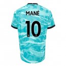 Maglia Liverpool NO.10 Mane Seconda 2020/2021 Blu